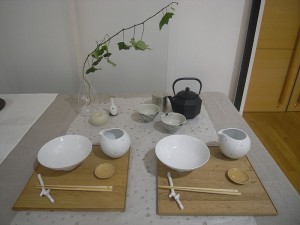 波佐見焼―秋はきのこ茶漬けを 波佐見焼―秋はきのこ茶漬けを